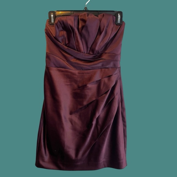 Express Strapless Pleated Dress size 4 - Picture 8 of 10